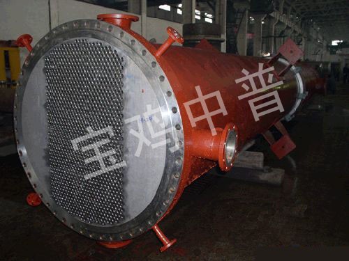 Tantalum tube exchanger